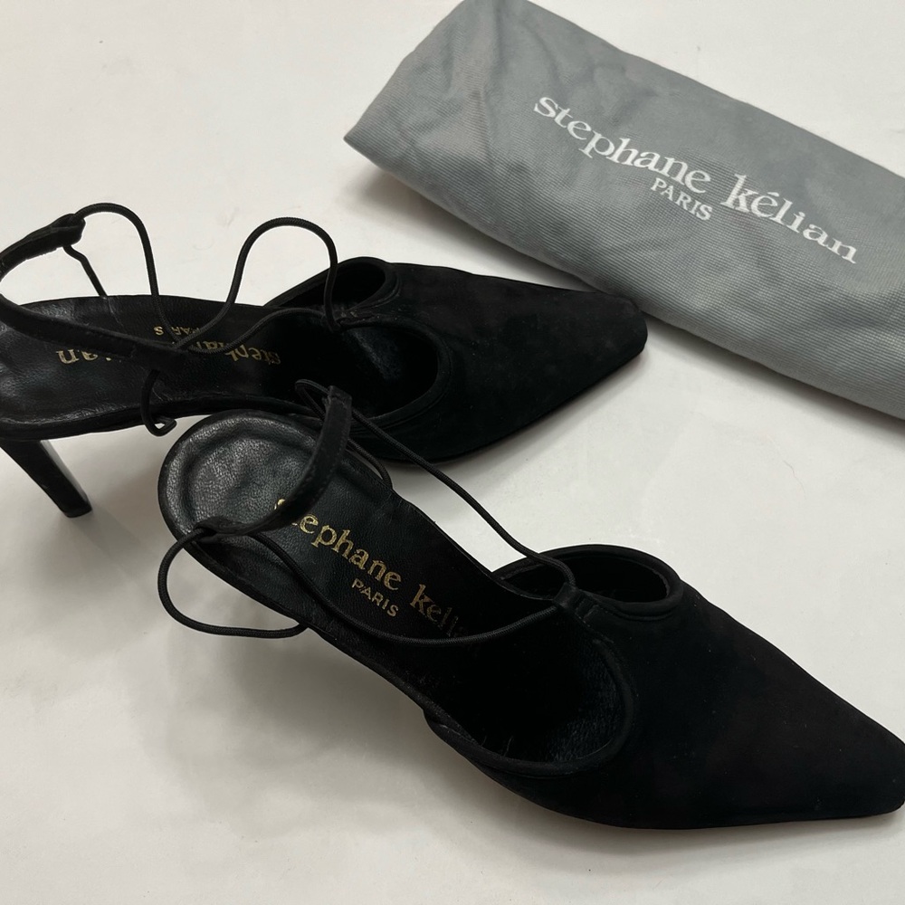 Stephane Kelian Elegant Black Heels